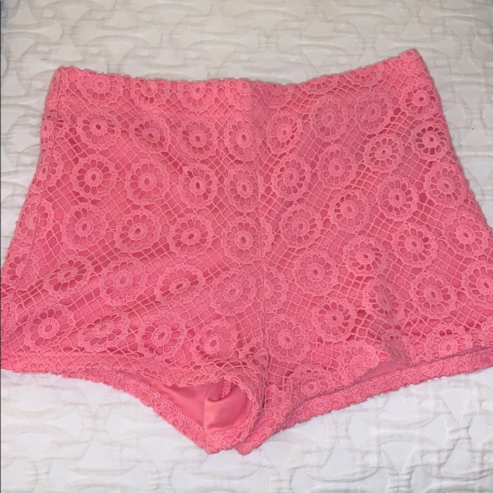 Lace shorts